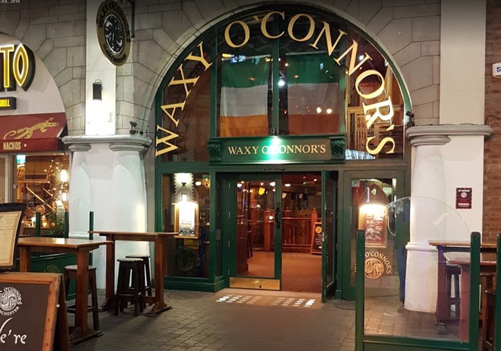 front of waxy o conner